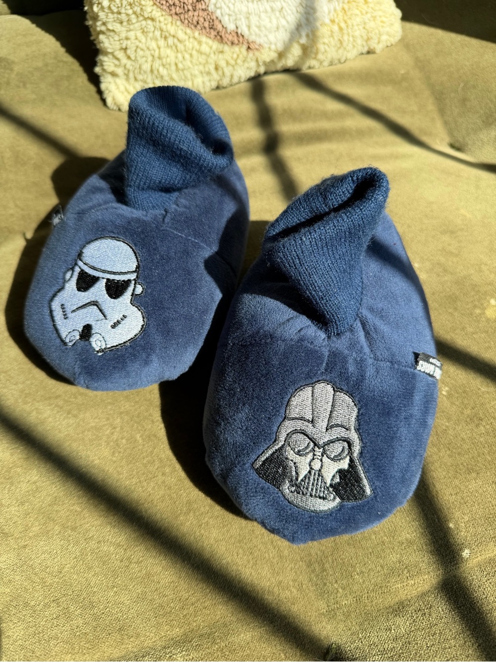 Star Wars Disney Storm Trooper Darth Vader Toddler Slippers US 7/8
